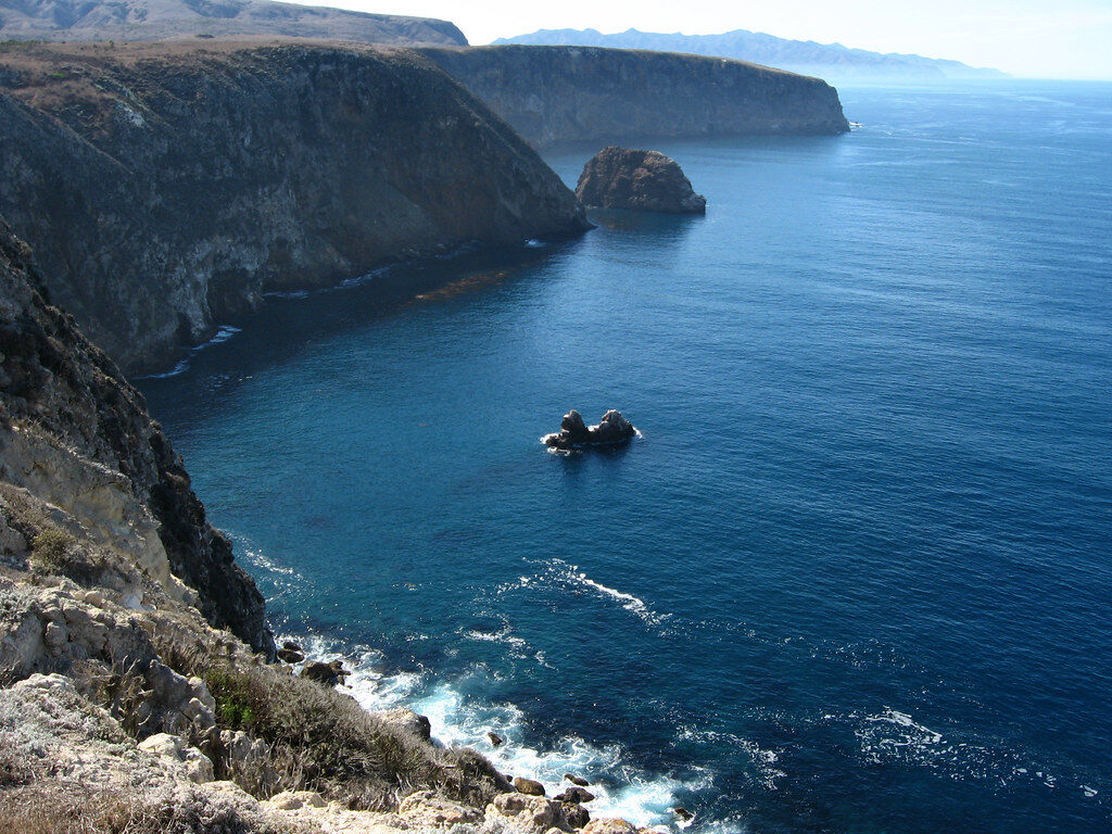 Cavern Point on Santa Cruz Island, Channel Islands National Park, California